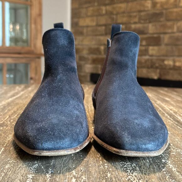 Paul Smith Falconer Suede Chelsea Boots Black Navy Men’s Size 9-US 8-UK 42-EU main image 4